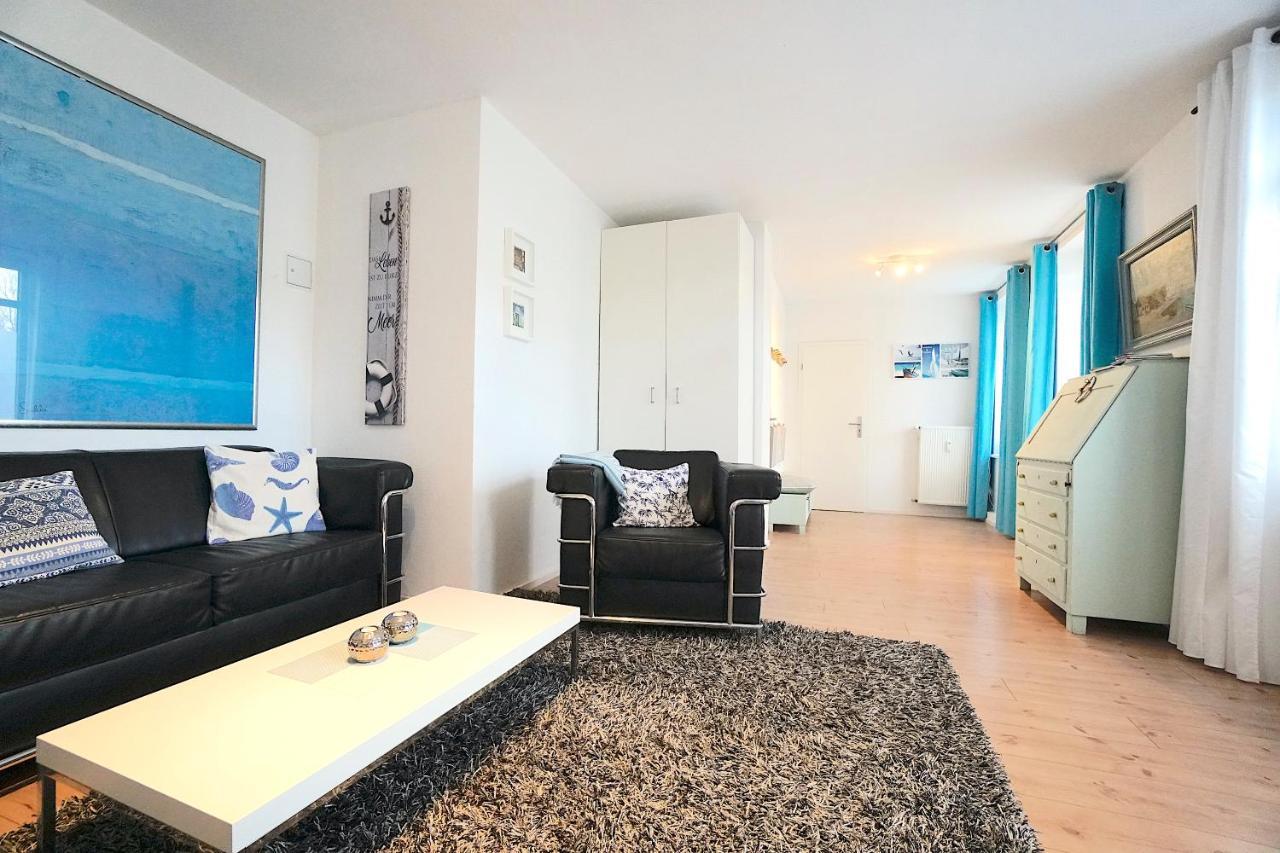 Ferienwohnung Kajuete Am Borbyer Kurpark Von 埃肯弗德 外观 照片
