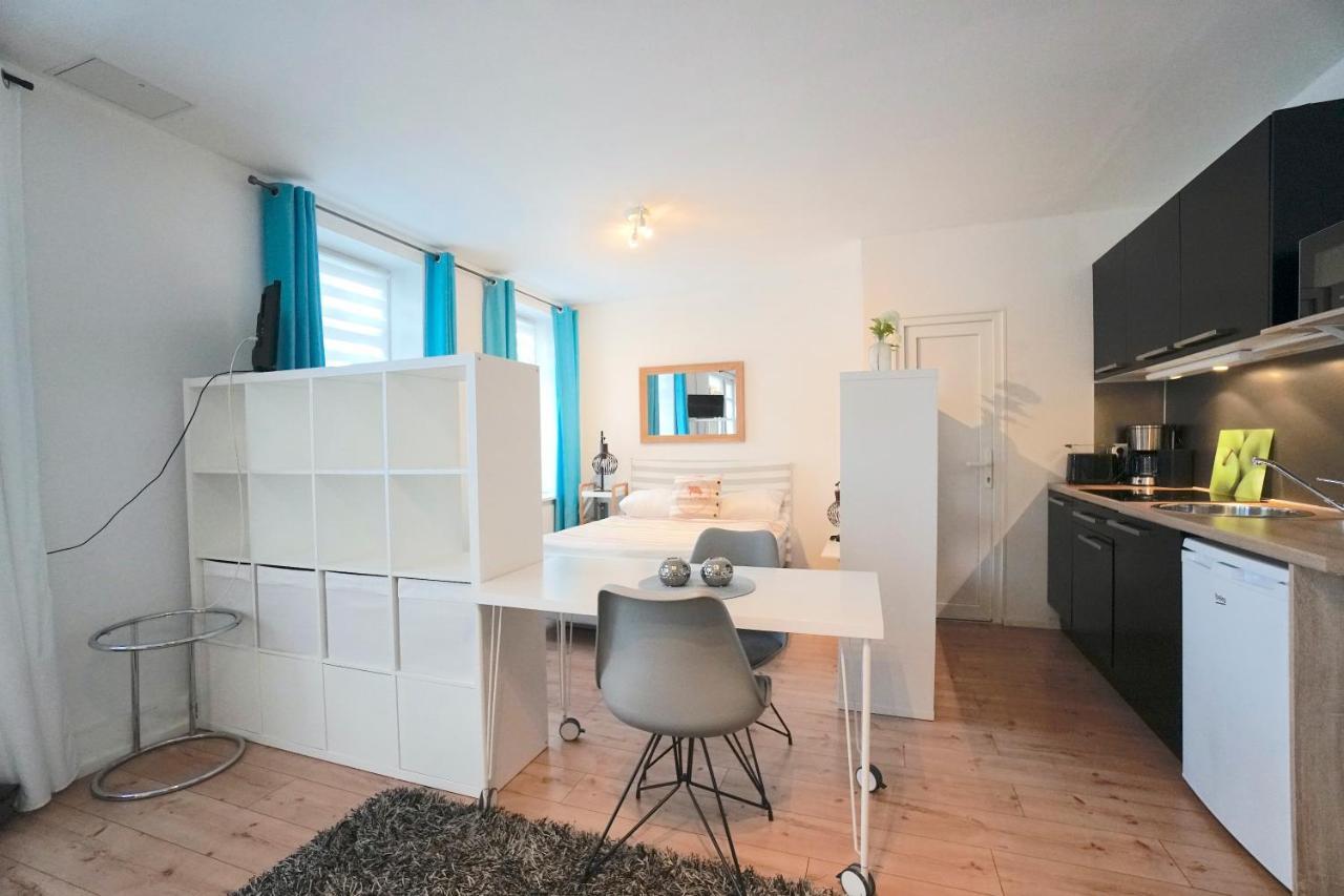 Ferienwohnung Kajuete Am Borbyer Kurpark Von 埃肯弗德 外观 照片