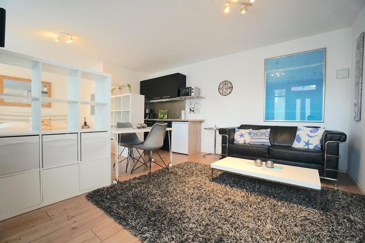 Ferienwohnung Kajuete Am Borbyer Kurpark Von 埃肯弗德 外观 照片