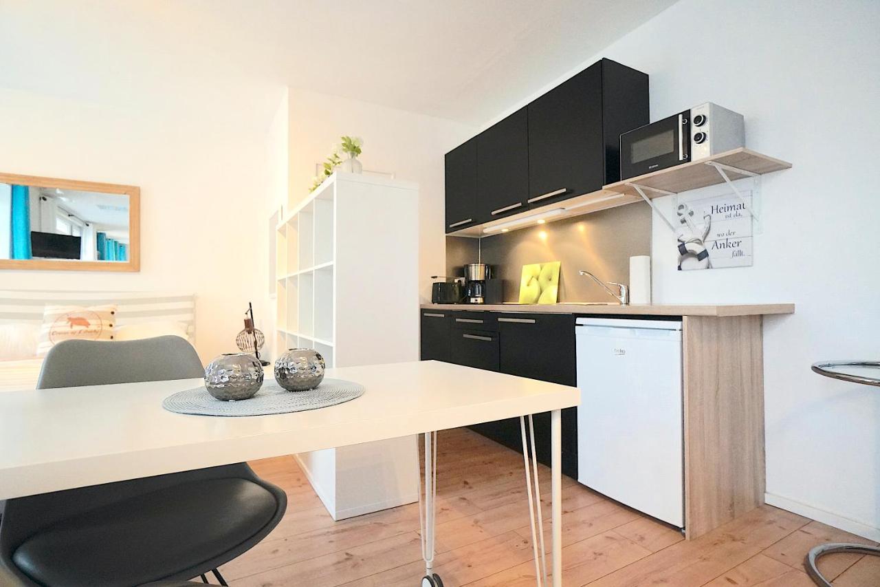 Ferienwohnung Kajuete Am Borbyer Kurpark Von 埃肯弗德 外观 照片