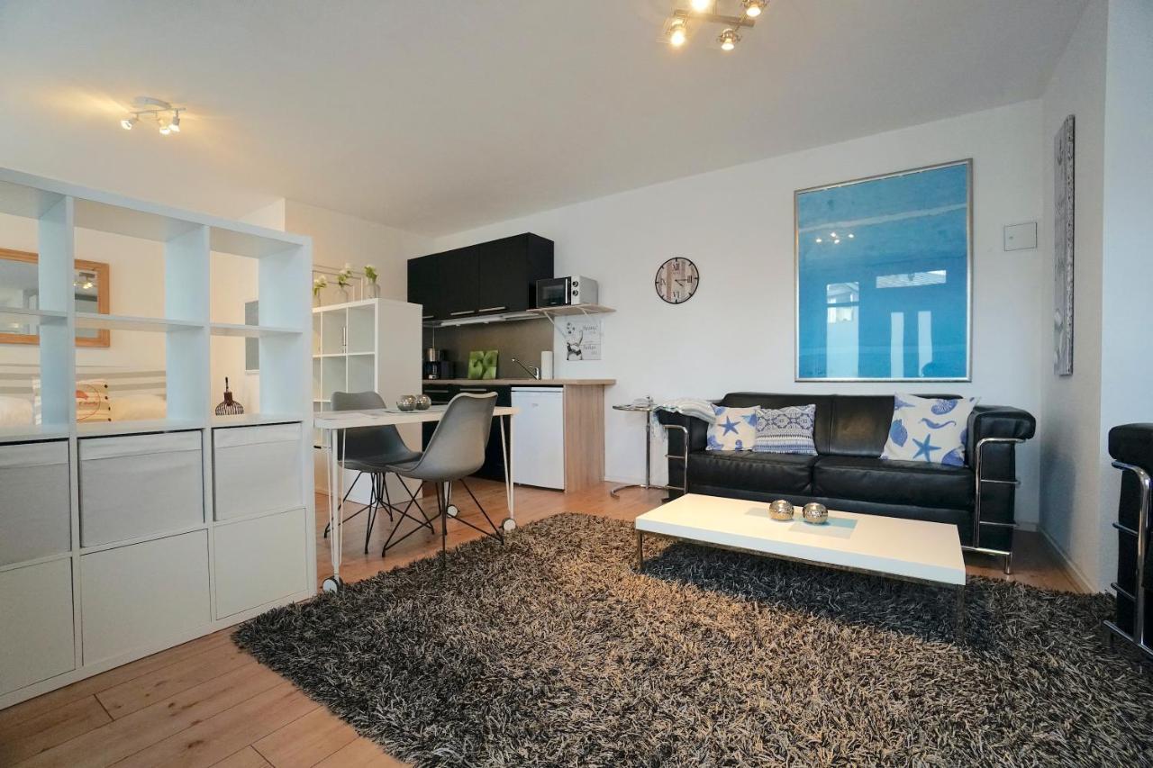 Ferienwohnung Kajuete Am Borbyer Kurpark Von 埃肯弗德 外观 照片