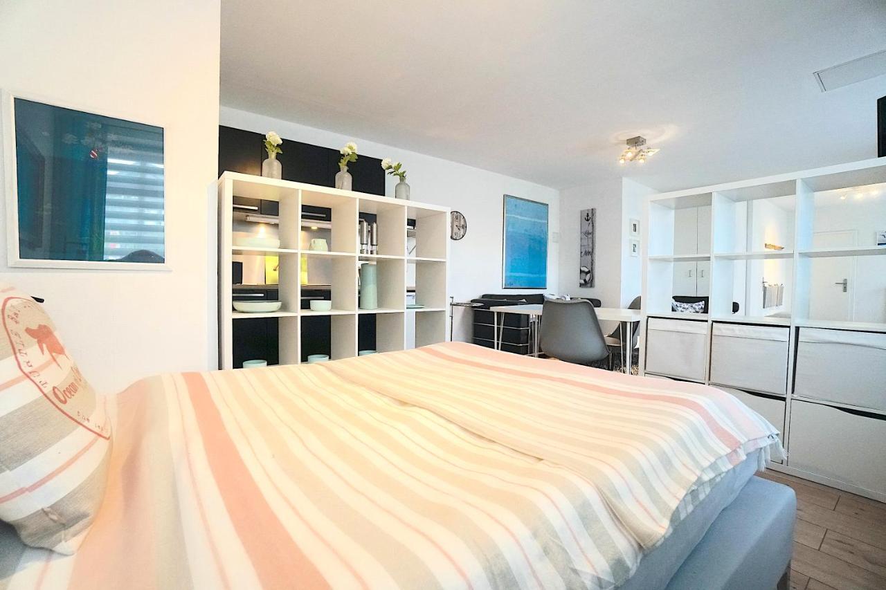 Ferienwohnung Kajuete Am Borbyer Kurpark Von 埃肯弗德 外观 照片