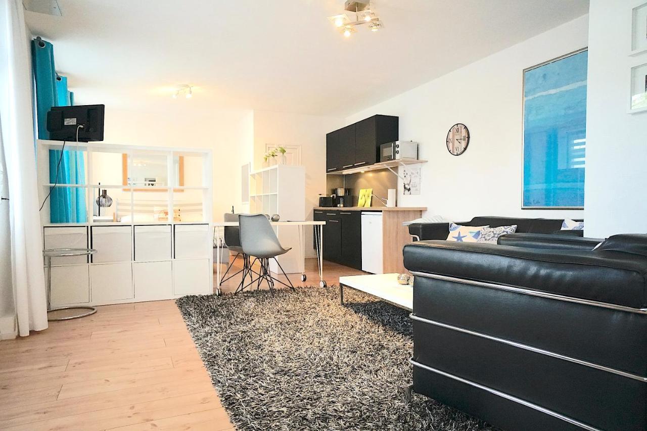 Ferienwohnung Kajuete Am Borbyer Kurpark Von 埃肯弗德 外观 照片