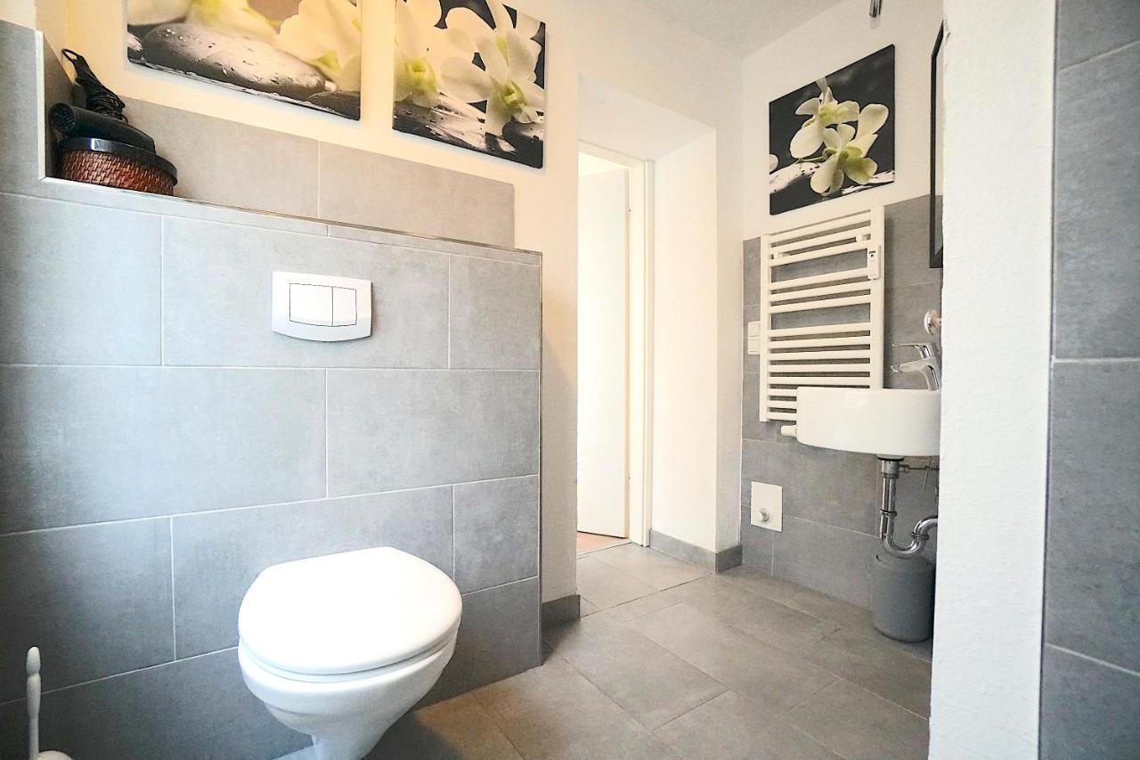 Ferienwohnung Kajuete Am Borbyer Kurpark Von 埃肯弗德 外观 照片