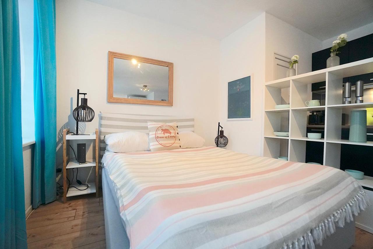 Ferienwohnung Kajuete Am Borbyer Kurpark Von 埃肯弗德 外观 照片