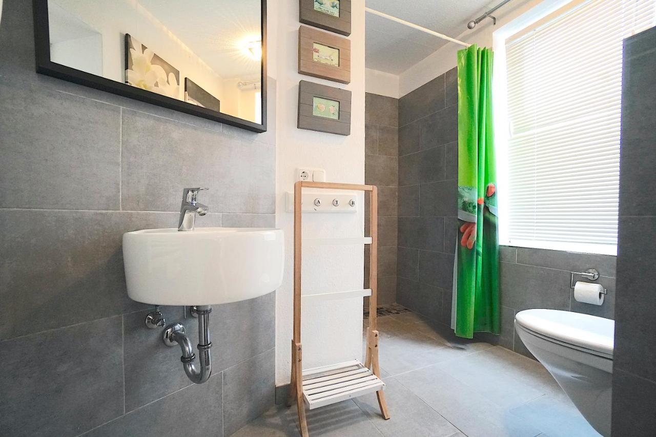 Ferienwohnung Kajuete Am Borbyer Kurpark Von 埃肯弗德 外观 照片